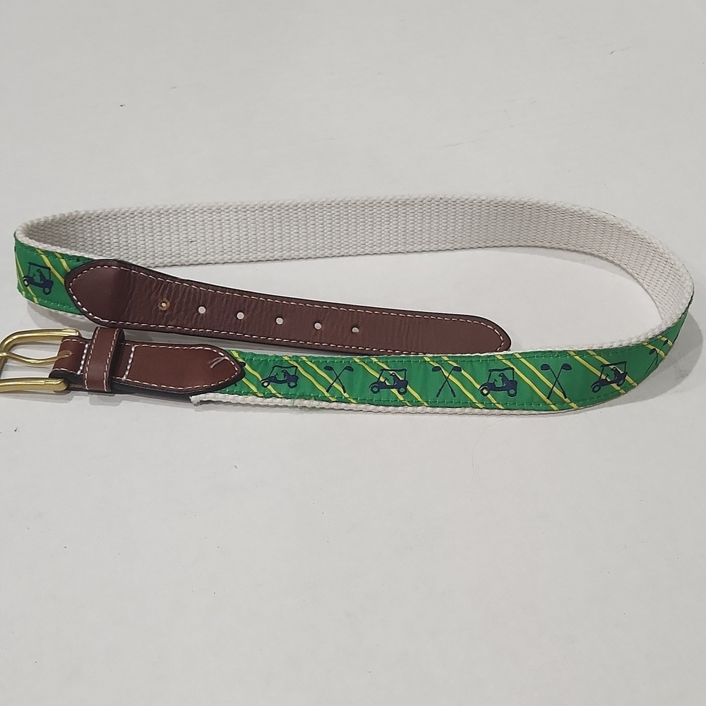 Simply Southern Men’s Green Golf Belt